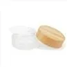 30g 50g Bamboo Cream Jars Cosmetic Pots With Wooden Lids