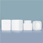 30g 50g White Pet Cosmetic Cream Jar