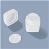 30g 50g White Pet Cosmetic Cream Jar