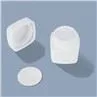 30g 50g White Pet Cosmetic Cream Jar