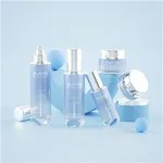30g Cosmetic Jar Packaging 120ml Glass Packaging Skincare Bottles