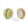 30g Glass Cosmetic Jar With Bamboo Lid 30ml Cream Jar