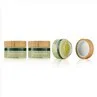 30g Glass Cosmetic Jar With Bamboo Lid 30ml Cream Jar
