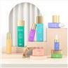 30ml 100ml Square Glass Cosmetic Bottle Luxury Dropper Bottle