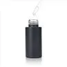 30ml Clear Black Dropper Bottles