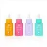 30ml Dropper Bottles With Pipette Round Flat Shoulder Essential Body Hair Oil Bottle Wholesale