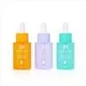 30ml Dropper Bottles With Pipette Round Flat Shoulder Essential Body Hair Oil Bottle Wholesale