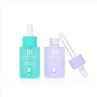 30ml Dropper Bottles With Pipette Round Flat Shoulder Essential Body Hair Oil Bottle Wholesale