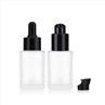 30ml Flat Shoulder Lotion Pump Bottle