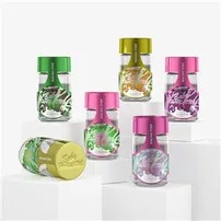 30ml Glass Child Resistant Jar 3D Label