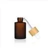 30ml Glass Dropper Bottles Wholesale Essence Serum Hair Body Oil Pipette Bottle Custom