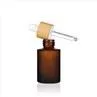 30ml Glass Dropper Bottles Wholesale Essence Serum Hair Body Oil Pipette Bottle Custom