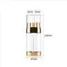 30ml Plastic Double Tube Lotion Bottle