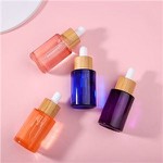 30ml Tincture Dropper Bottles With Bamboo Lid