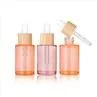 30ml Tincture Dropper Bottles With Bamboo Lid
