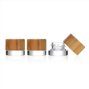 3g Childproof Bamboo Lid Weed Jar