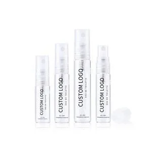 3ml 5ml 10ml Sample Perfume Bottles Clear Glass Mini Spray Bottle