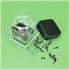 3oz Square Clear Child Resistant Safe Jar