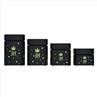 40g60g80g100g Square Black Child Resistant Glass Jar