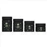 40g60g80g100g Square Black Child Resistant Glass Jar