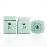 40g60g80g100g Square Black Child Resistant Glass Jar