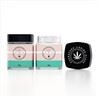 40g60g80g100g Square Black Child Resistant Glass Jar