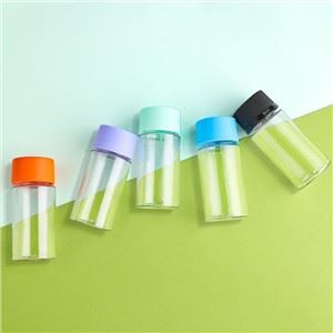 40ml Clear Plastic Child Resistant Jar