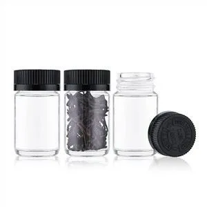 40ml Hemp Jar With Black Smellproof Lid