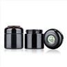 4oz Black Ultraviolet Glass Storage Jar