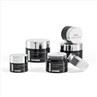 50g Black Cosmetic Cream Container Glass Jar With Lid