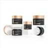 50g Black Cosmetic Cream Container Glass Jar With Lid