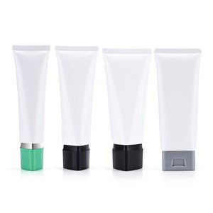 Embalagem em bisnaga de creme para mãos de limpeza facial 50g