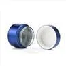 50g Glass Skincare Jars Blue Eye Cream Bottle Container