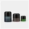 50ml Black Child Proof Wooden Lid Glass Container Jars