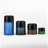 50ml Black Child Proof Wooden Lid Glass Container Jars