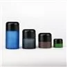 50ml Black Child Proof Wooden Lid Glass Container Jars