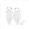 50ml Refillable Portable Travel Bottles TSA Approved Toiletry Cosmetic Leakproof FDA Travel Containers Squeezable And Refillable Bottle Shampoo Conditioner Lotion