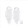 50ml Refillable Portable Travel Bottles TSA Approved Toiletry Cosmetic Leakproof FDA Travel Containers Squeezable And Refillable Bottle Shampoo Conditioner Lotion