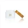 50ml White Plastic Jars With Bamboo Lids Body Cream Jars Wholesale