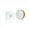 50ml White Plastic Jars With Bamboo Lids Body Cream Jars Wholesale