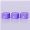 5g 10g Cosmetic Jars Packaging Plastic Square Empty Cream Jars