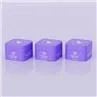 5g 10g Cosmetic Jars Packaging Plastic Square Empty Cream Jars