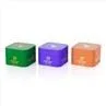 5g 10g Cosmetic Jars Packaging Plastic Square Empty Cream Jars