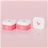 5g 10g Cosmetic Jars Packaging Plastic Square Empty Cream Jars