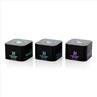5g 10g Cosmetic Jars Packaging Plastic Square Empty Cream Jars