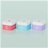 5g 10g Cosmetic Jars Packaging Plastic Square Empty Cream Jars