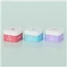 5g 10g Cosmetic Jars Packaging Plastic Square Empty Cream Jars