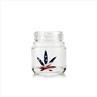 5g 50g 70g 110g Clear Glass Weed Jar