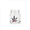 5g 50g 70g 110g Clear Glass Weed Jar