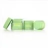 5g Green Plastic Travel Cosmetic Jar Round Face Eye Body Cream Jars Custom